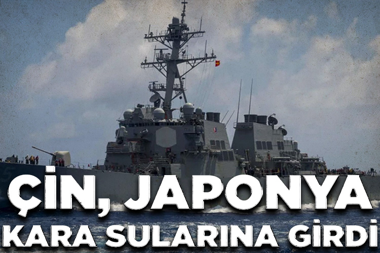 Çin, Japonya Kara Sularına Girdi